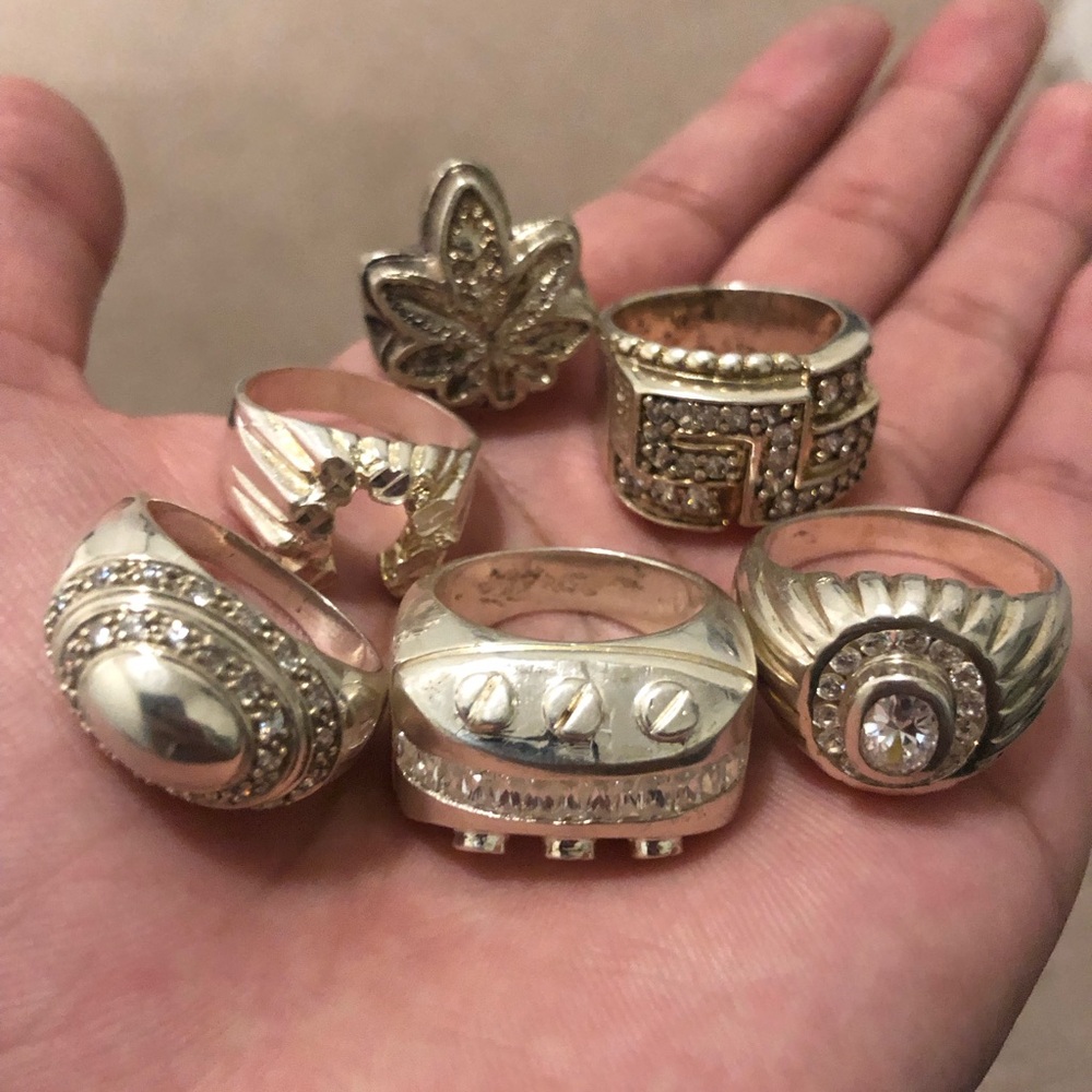 Elegant Authentic 925 sterling silver rings